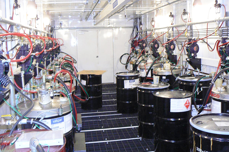 Industrial Paint Mixing & Safe Storage Solutions